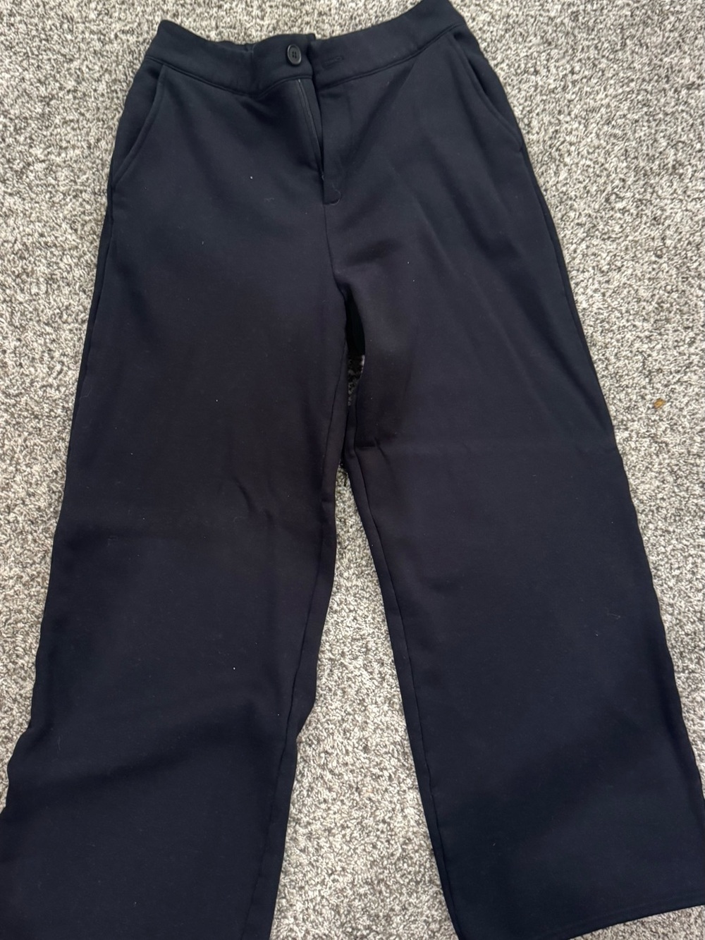 ALO Yoga High Waist Sweatpant Trouser • Black • Size Medium - Picture 4 of 5